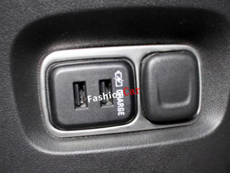 For Chevrolet Malibu 2016 2017 Interior charging ports frame cover