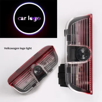 

2PCS for Golf Car LED Door Welcome Logo Light Decoration Shadow Projector Light for Golf Passat CC Sciro Quick Installation