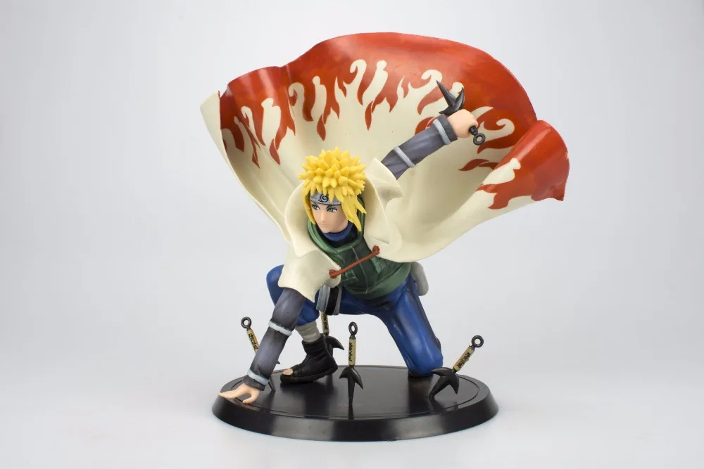 Экшн фигурка Наруто Namikaze Minat Yondaime Hokage Naruto Fther ПВХ Коллекционная модель игрушка 14