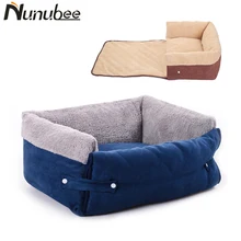 Nunubee мягкий лежак для кошек Многофункциональный собачий питомник высокого качества собаки кровати для больших маленькие собаки, питомцы кровать диван теплая зима