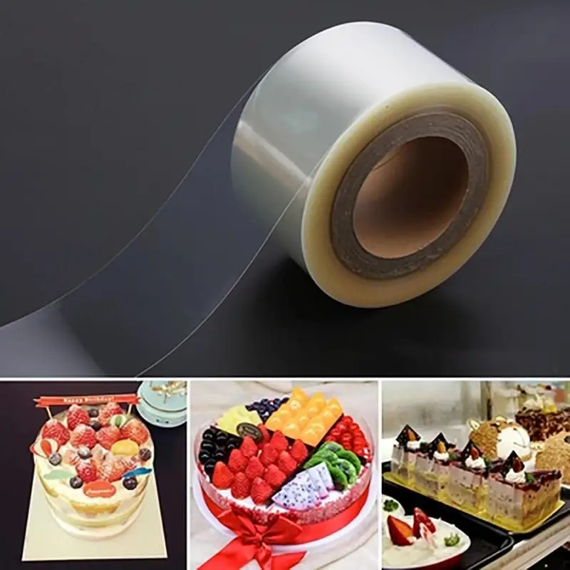 Transparent Mousse Cake Surrounding Edge Tape Wrapping Tape For Baking