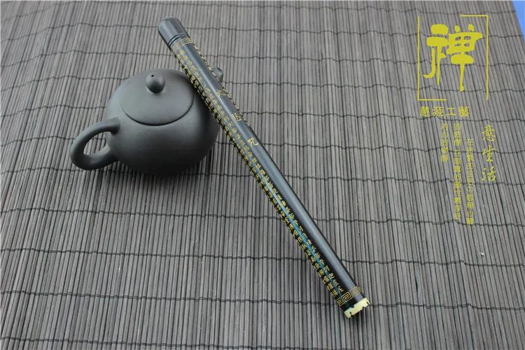 

Manufacturers teachers appliance ebony thousand eyes bodhi gold engraving aloes tube joss stick pipe sandalwood barrels smoked