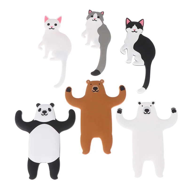 Милый мультфильм кошка панда Медведь ультра мощный супер сильный магнитный