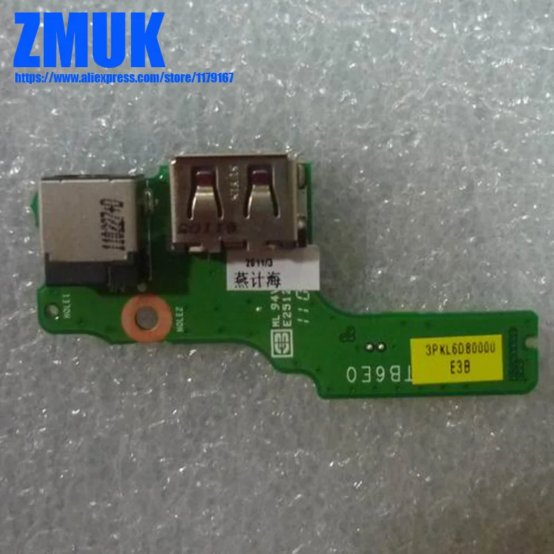 

Original DC_USB Board For Lenovo IdeaPad Z470 Z475 Z475A Series,P/N DA0KL6TB6B0 DA0KL6TB6E1 3PKL6DB0000