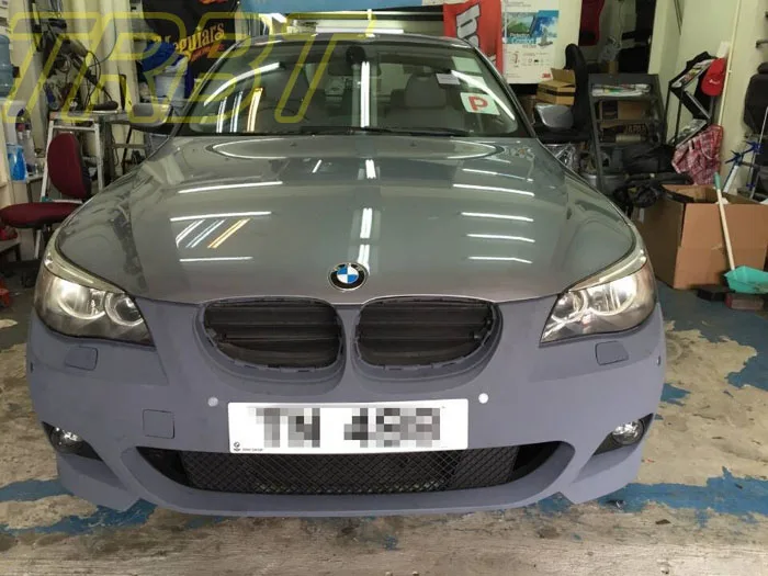 E60 Mtech Body Kit Pp Plastic Front Bumper Foglight Side Skirts Rear