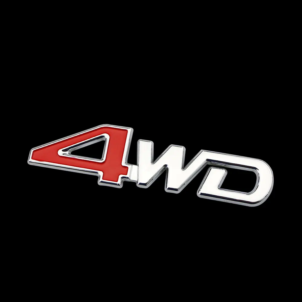 Zlord Автомобильная задняя сторона 4WD Наклейка 3D хром значок наклейка s для Nissan X trail