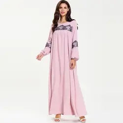 Абая для мусульман, Дубай платье хиджаб джилбаба Абая для женщин Кафтан Ислам кафтан Elbise Рамадан Катар оманской турецкий Ислам ic Костюмы