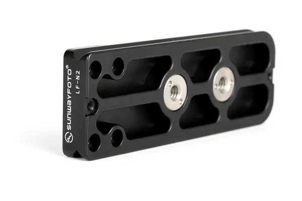 Koop SUNWAYFOTO LF N2 Statief Quick Release Plaat Telelens Ondersteuning Lens Vervanging Voet Statief Plaat Telelens Ondersteuning
