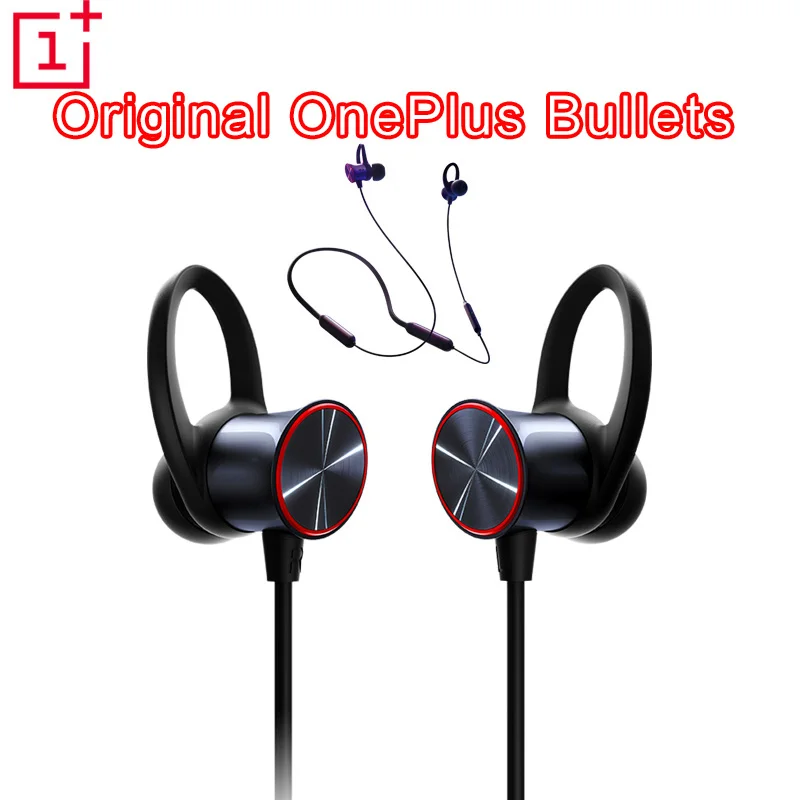 Оригинальные беспроводные наушники Oneplus Bullets Free Your Music с магнитным микрофоном и