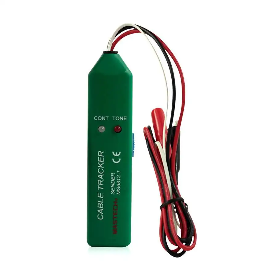 1 قطع Mastech MS6812 سلك شبكة كابل الهاتف فاحص خط المقتفي مع حقيبة حمل الهاتف الشبكات أدوات بالجملة