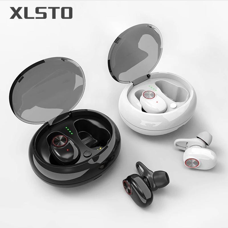 XLSTO Wireless Bluetooth Headphones Sport Earbuds TWS Earphone with Microphone Charging Box Subwoofer audifonos for Mobile Phone (7)