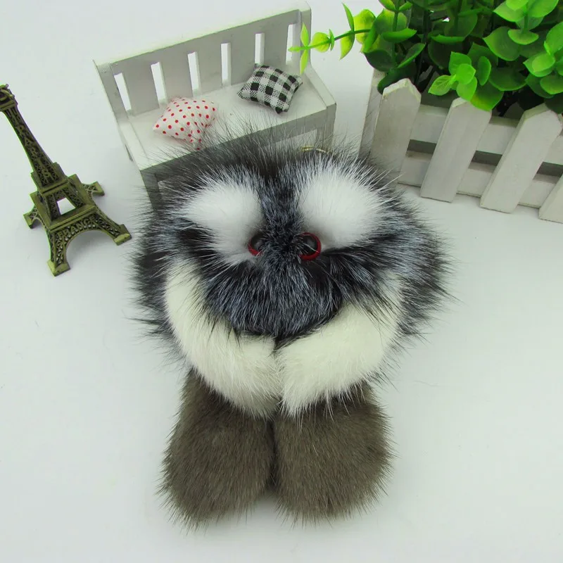100% real mink fur cute bag phone pendant key ring key chain accessories free shipping 100% real mink fur cute bag phone pendant key ring key chain accessories free shipping