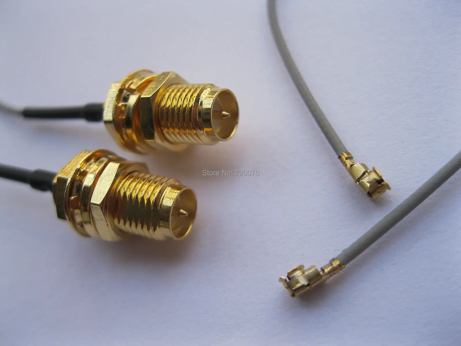 200 pcs RP-SMA Male Pin Connector to IPX U.FL 1.13 Antenna WiFi Cable 120mm Wholesale Construction & Real Estate