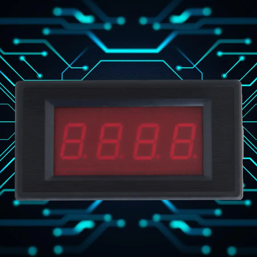 1 pcs DC 20A(75mV)/DC 50A(75mV) 3 1/2 Digital Red LED Display Ampere Panel Meter Ammeter | Инструменты