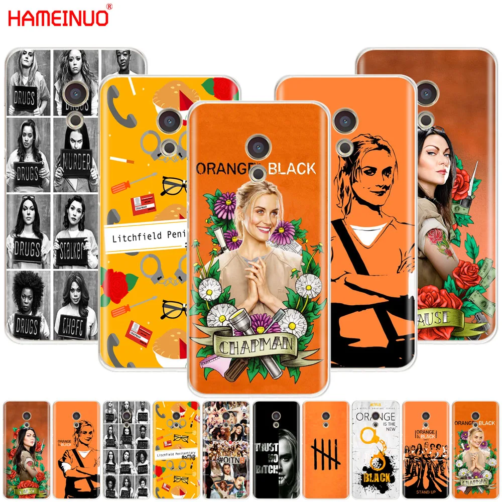 

HAMEINUO ORANGE IS THE NEW BLACK Cover phone Case for Meizu M6 M5 M5S M2 M3 M3S MX4 MX5 MX6 PRO 6 5 U10 U20 note plus