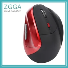 Эргономичный USB Вертикальная Мышь для Windows 98/Me/2000/XP/Win7/Win8 Vista Беспроводной оптическая игровая мышь 6D Перезаряжаемые Max Точек на дюйм 2400