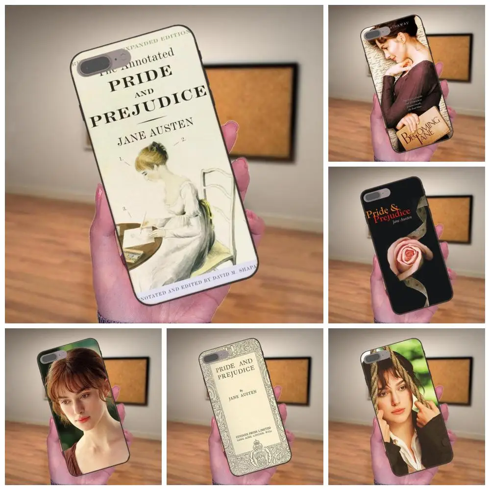 

For Xiaomi Redmi Note 2 3 4 4A 4X 5 5A 6 6A 7 Go Plus Pro S2 Y2 TPU Accessories Pouches Pride And Prejudice Jane Austen