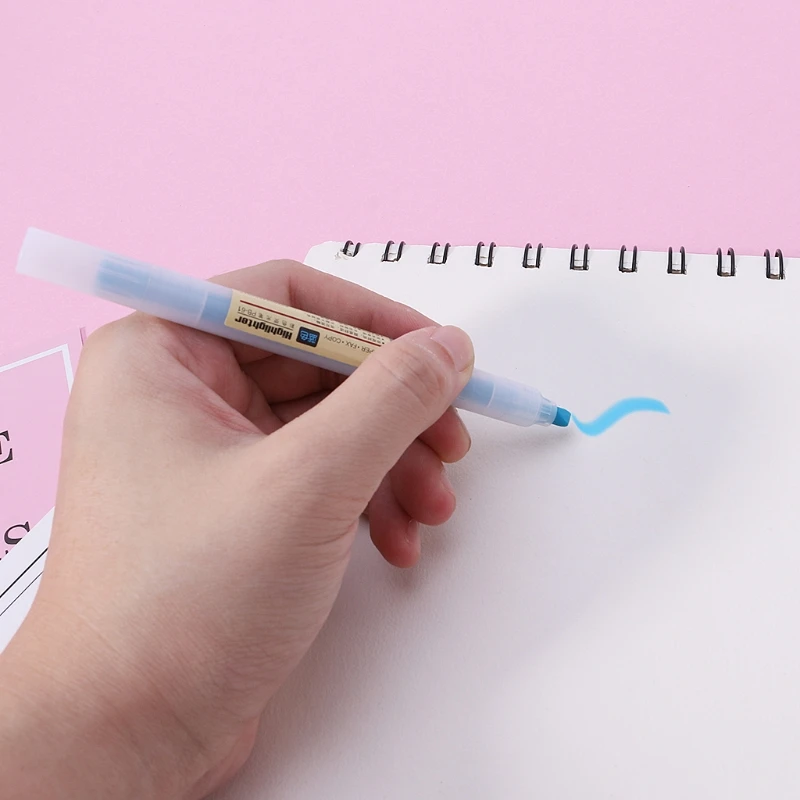 10 шт. флуоресцентная ручка мягкий лайнер текстовыделители цветной маркер ручка школьные принадлежности