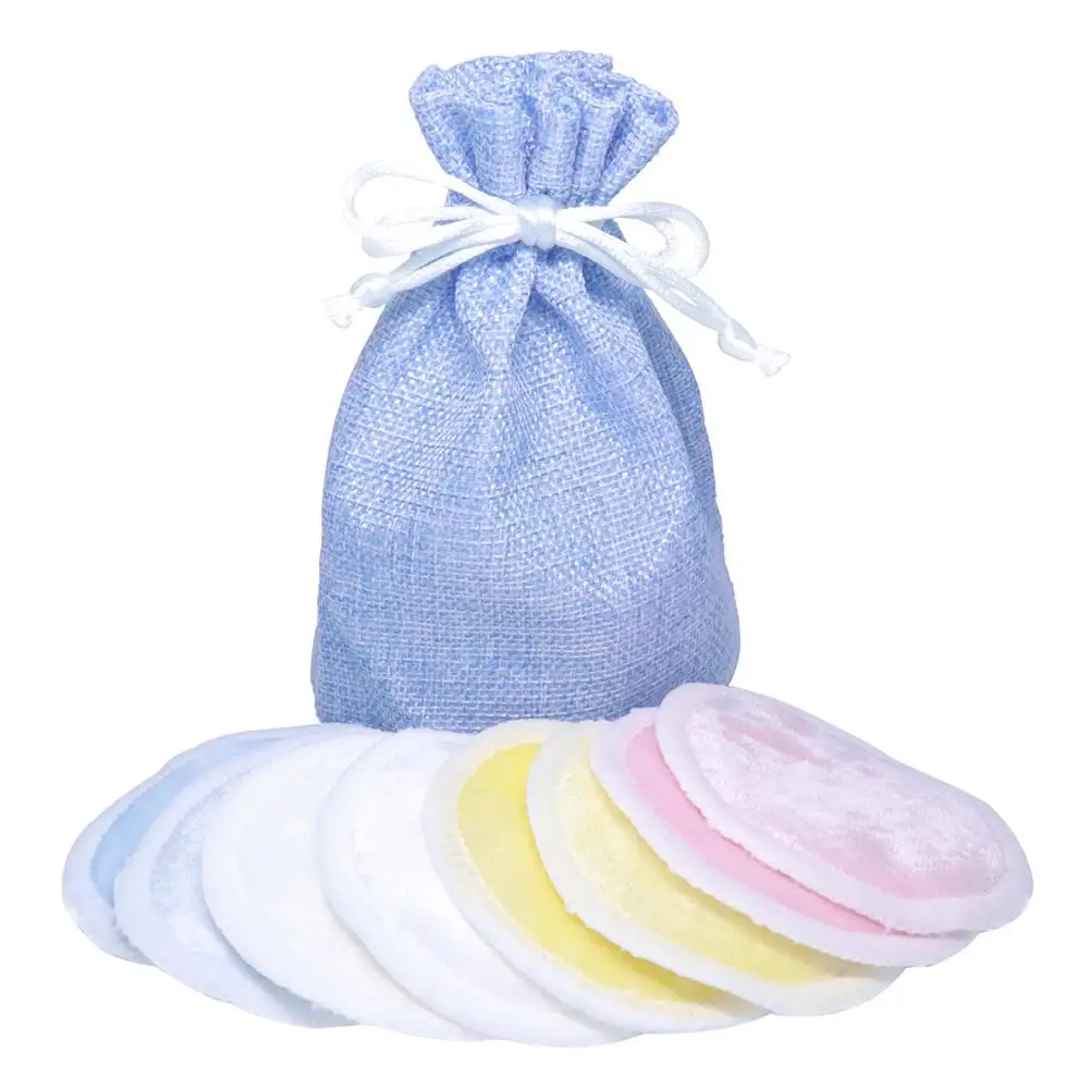 Make-Up Pads Reusable Eyes Make Up Removal High-Quality Washable Make-Up Wipes Set Natural Deep Cleansing Quick Delivery