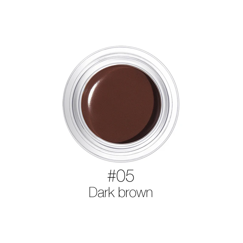 Водостойкий карандаш для бровей Eye Brow Make Up Tint Cream 3D натуральный коричневый темно-серый 6 цветов стойкий гель для ногтей с Brow Bush - Цвет: 5