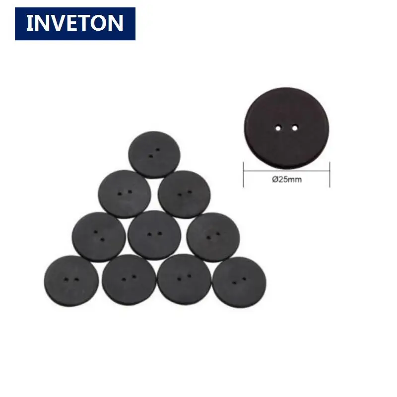 

tag sample 5pcs 860-960mhz pps rfid garment button waterproof washablepassive gen2 epc alien h3 chip UHF RFID Laundry Tag