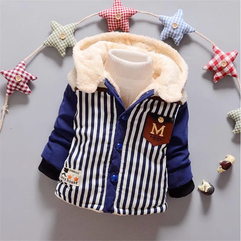 new baby boy winter clothing set kids toddlers Hooded Pullover winter