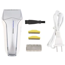 Electric Shaver Waterproof Rechargeable Electric Shaver Twin Blade Electric Shaving Razor Men Shaving & Hair Removal