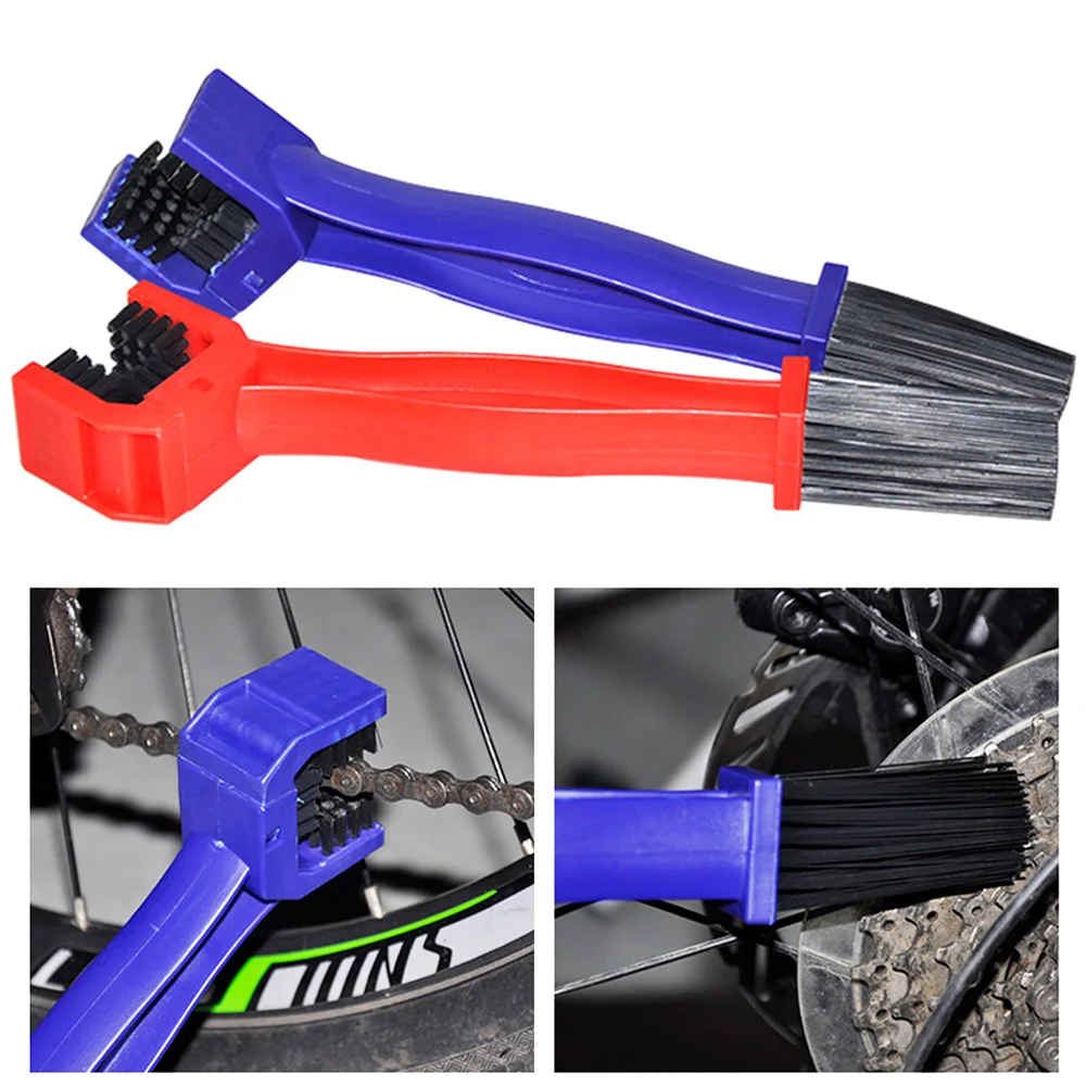 

Universal Motorcycle Bicycle Chain Brush Cleaner For YAMAHA mt-09 fz8 e8 For HONDA cbr 1000rr nc 750x cb 1300 touring etc.