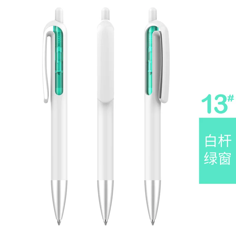 

3pcs BZNVN Window gift promotional advertising pen custom Colorful custom pen plastic ball pen