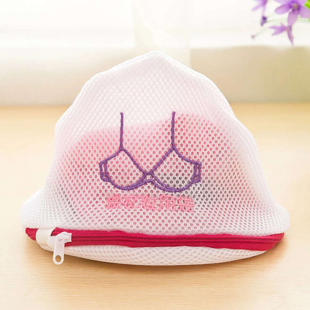 Fashion Fine Embroidered Bra Lingerie Special Wash Laundry Bag Padded Machine Washable Mesh Kit Laundry Basket Bag Laundry Bags (13)