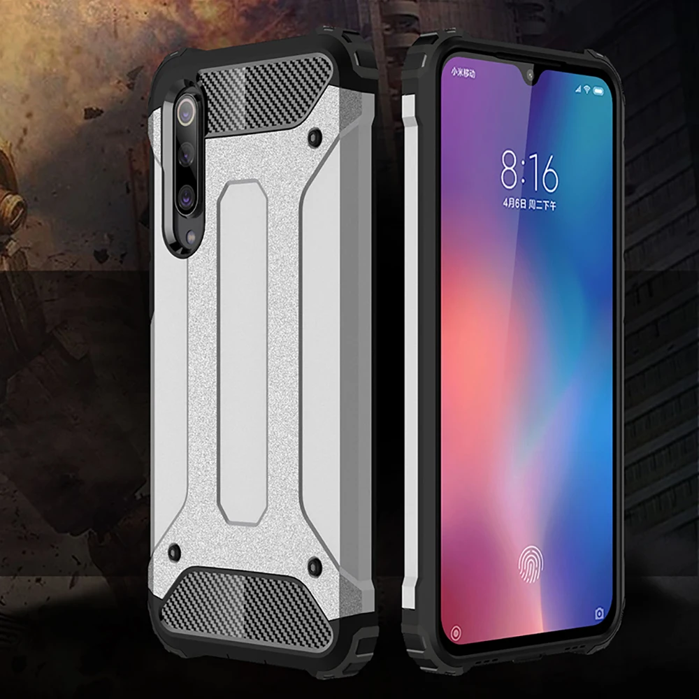 

Shockproof Armor Coque Cover 5.97For Xiaomi Mi 9 SE Case For Xiaomi Mi 9 Mi9 SE 9Se Mi9se Phone Back Coque Cover Case