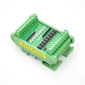 

PNP/NPN Signal Voltage Conversion 1.8V3.3V5V12V24V for 8 Channel Photocoupler Isolation Board PLC Single Chip Microcomputer