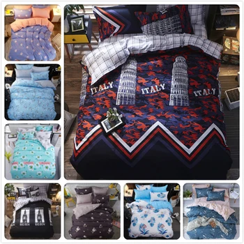 

Creative Pattern Big Size Duvet Cover 3pcs/4pcs Bedding Set 2.2m 2m 1.8m 1.5m 1.35m Soft Cotton Bed Linen Single Queen King Twin