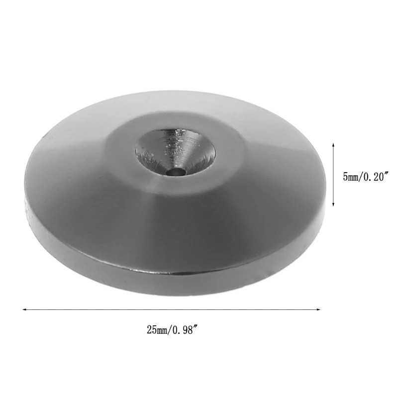 4 шт. изоляционный шип Стенд ноги Pad динамик усилитель никелированный конус база