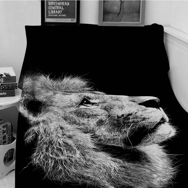 Blankets Warmth Soft Plush Art Photography Lonely Lion Black Impressive Lion Blanket Or Throw Blankets Warmth Soft Plush Art Photography Lonely Lion Black Impressive Lion Blanket Or Throw