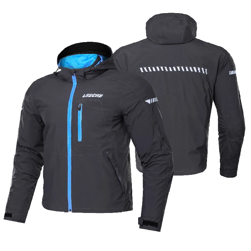 

2018 Summer Winter Motorcycle Men's Jacket Moto Protective Gear Armor Men MX Racing Clothing Waterproof Motorbike Jackets Casual