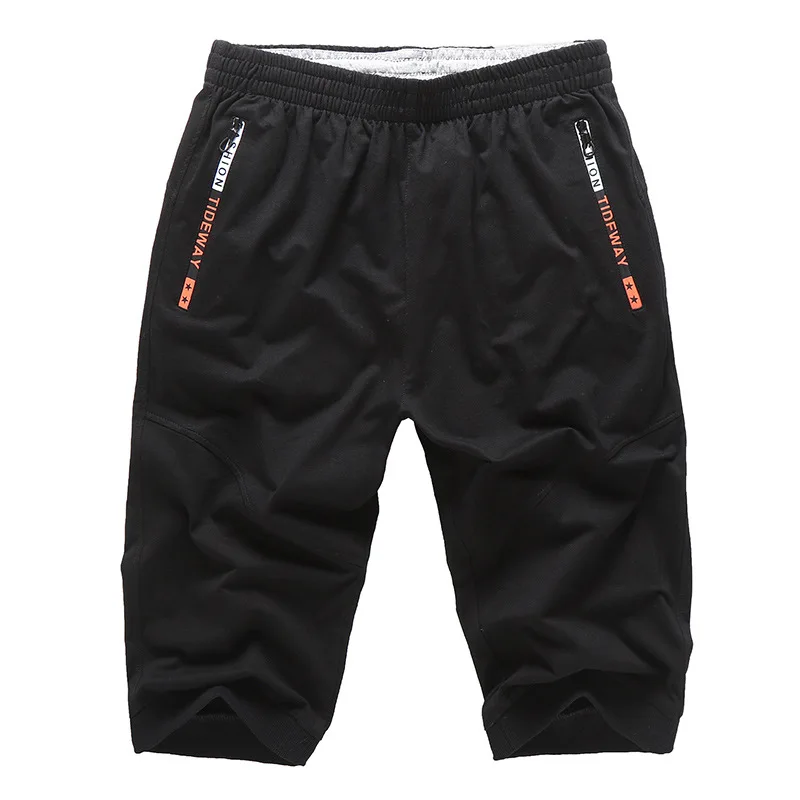 Asiatique Homme Coton Tricot Survêtement Bas Pantacourt grey Hommes Court Pantalon dark Taille De Xxxxxl Black Crayon Blue Sept Pantalons Mâle 1d0xqwEC