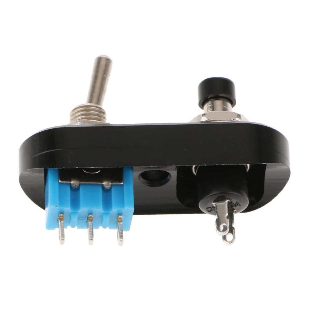Motorbike Headlight Spotlight Overtaking Start Horn Handlebar Switch Balck Controls Headlights Spotlights
