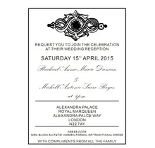 font b Customize b font standard size acrylic wedding font b invitation b font card