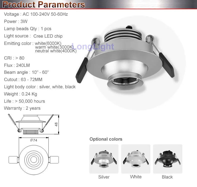 -3W parameters