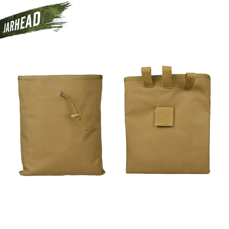Cqc Molle System Ar15 Tactical Dump Magazine Pouch Military Hunting Recovery Bag Drop Accessories