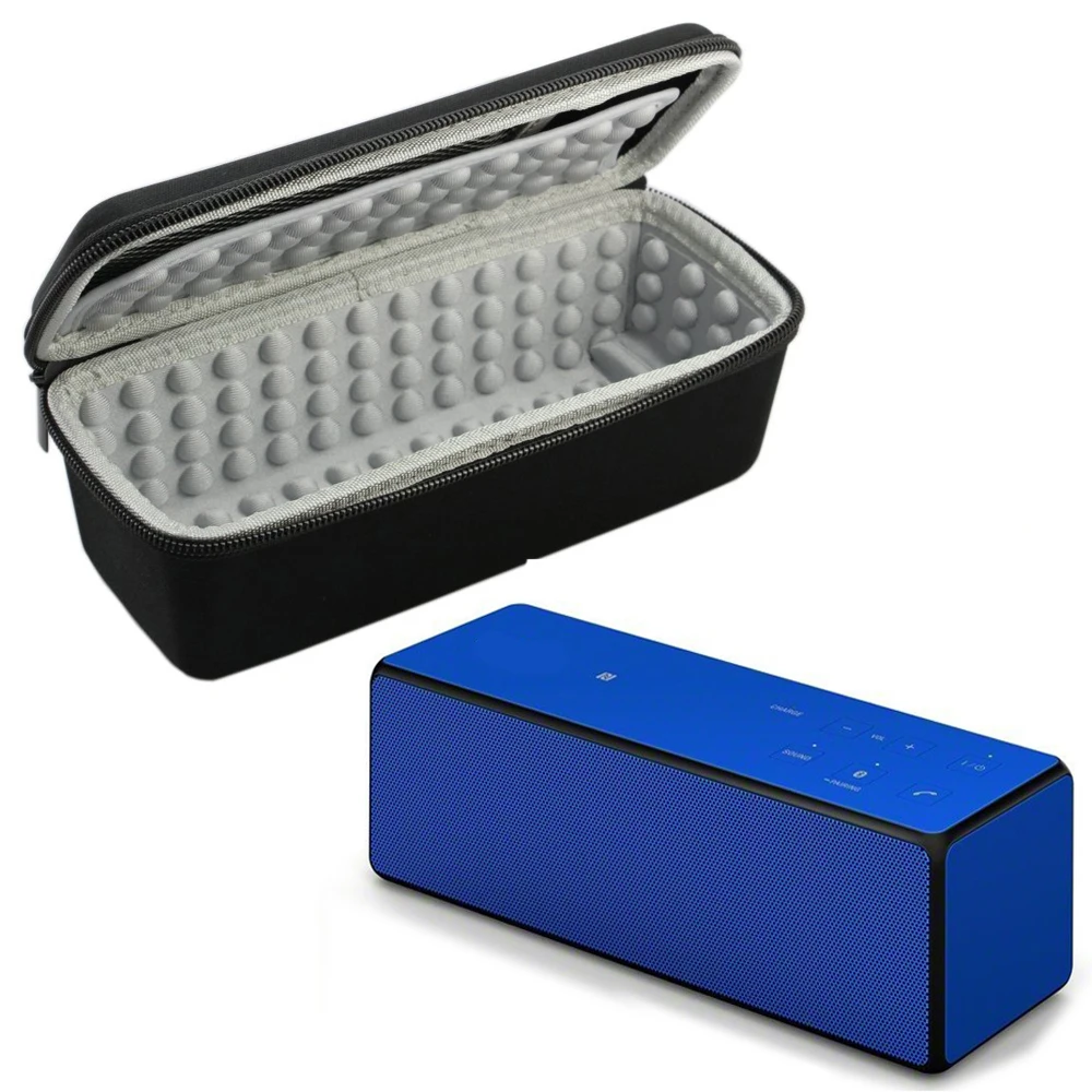 imágenes para Eva bolsa de viaje carry case cubierta de la caja protectora cubierta de la bolsa portátil bolsa de la manga para sony srsx3/srsx33 altavoz bluetooth inalámbrico imágenes para Eva bolsa de viaje carry case cubierta de la caja protectora cubierta de la bolsa portátil bolsa de la manga para sony srsx3/srsx33 altavoz bluetooth inalámbrico