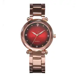 De Luxe часы женские Montre Femme Acier Inoxydable женские часы Баян Коль Saaty модные наручные часы минимализм @ 50