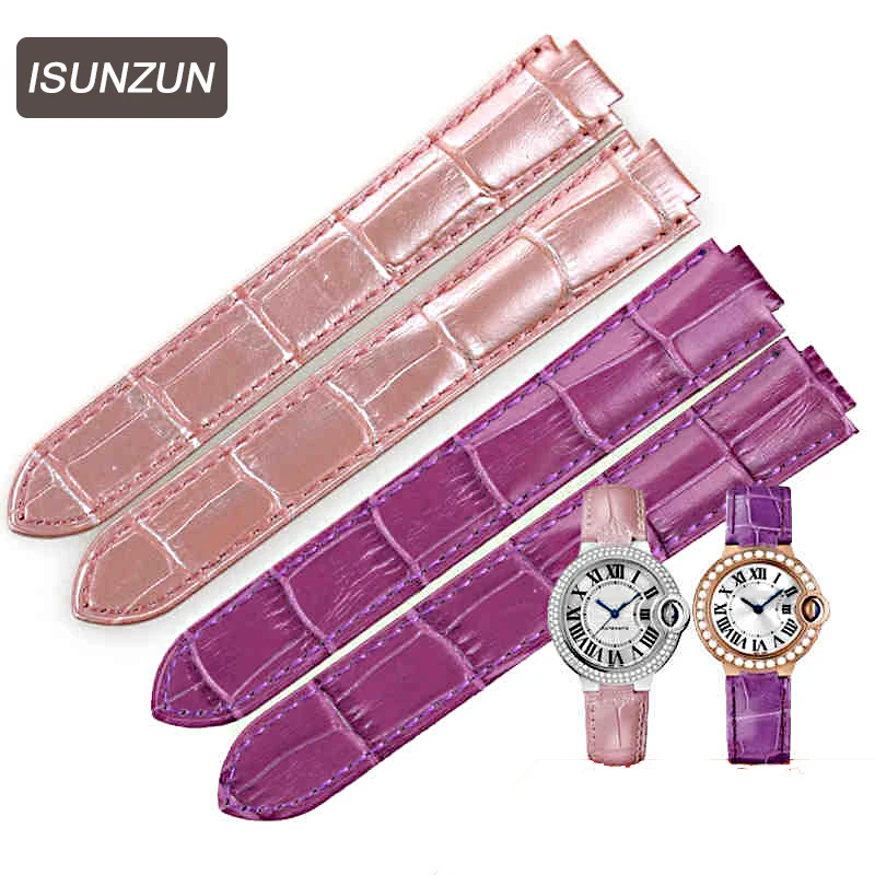

Custom Top Quality Watchband For Cartire Balloon Watch Straps 14MM 16MM 18MM 20 MM 22MM Men/Women Genuine Leather Watchbands