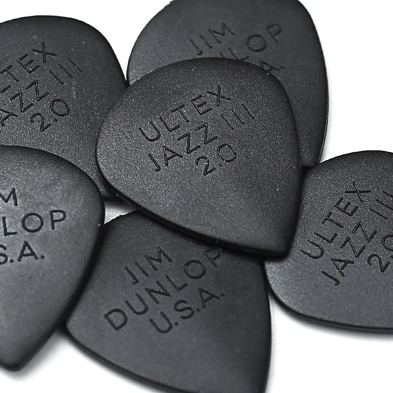 Dunlop Jazz III медиаторы для гитары Ultex аксессуары для бас-гитары медиатор акустические электрические аксессуары классические медиаторы для гитары