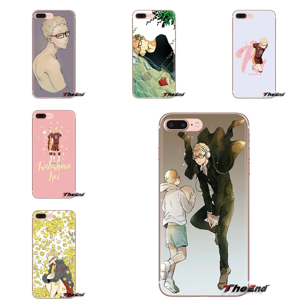 For Huawei Nova 2 3 2i 3i Y6 Y7 Y9 Prime Pro GR3 GR5 2017 2018 2019 Y5II Y6II tsukishima kei Haikyuu anime series TPU Case Cover |