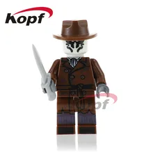 50 шт. PG365 Супер Герои Rorschach Walter Kovacs Spawn Зеленый Фонарь строительные блоки Рождественский подарок детям игрушки