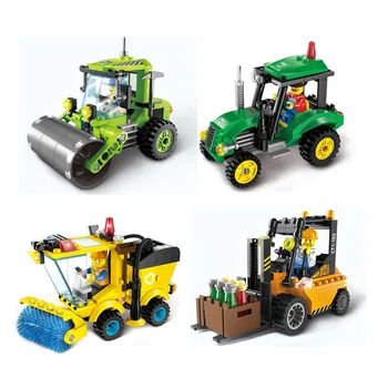 

Christmas Gift!! Kids Educational Puzzle DIY Building Blocks Kit Toys Construction Bricks