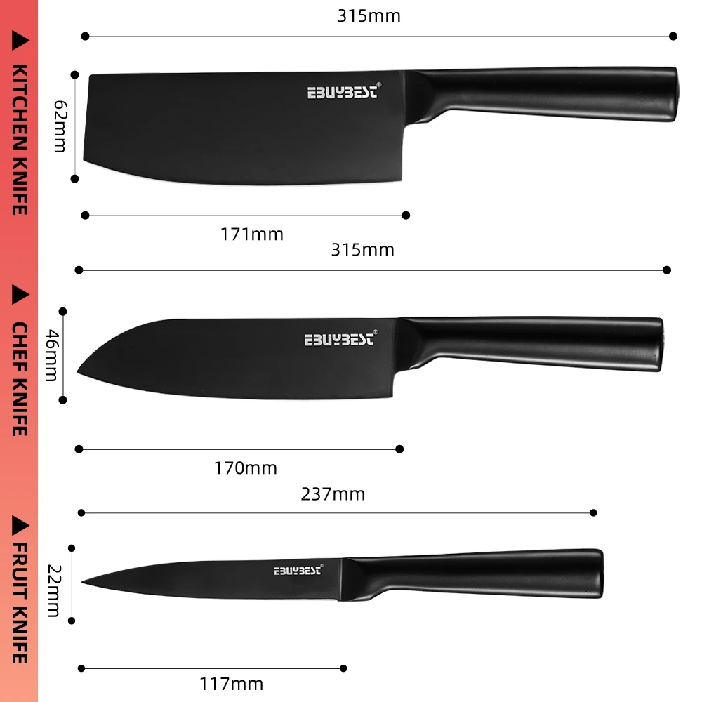 Kitchen Knives Stainless Steel Knife Japanese Knife Ultra Sharp Paring Utility Santoku Chef knife Meat Fish Knife Cooking Tools