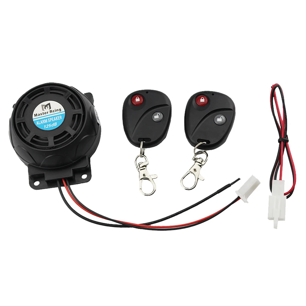 Motorcycle Scooter Vibration Alarm 9 16v Remote Control Anti theft